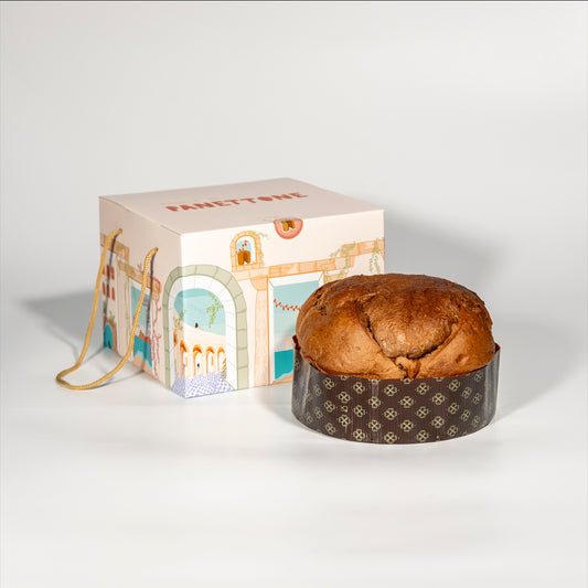 Panettone con Cioccolato Fondente 70,5% di Cacao